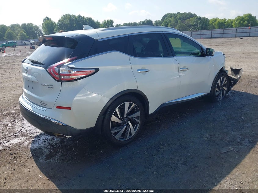 2018 NISSAN MURANO auction photo 4