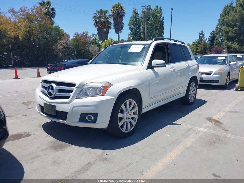Vin: wdcgg8hb3bf602075, lot: 45822309, mercedes-benz glk 350 4matic 20112