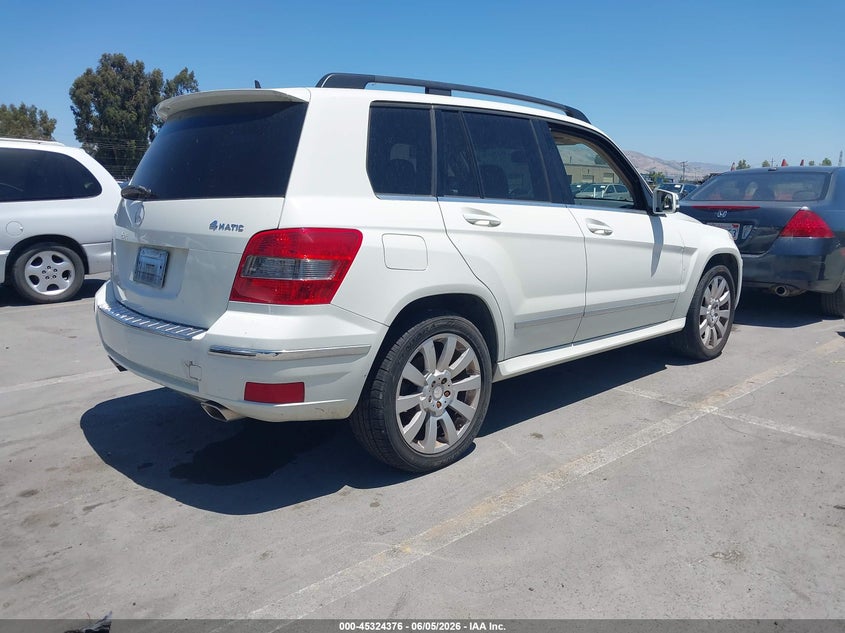 Vin: wdcgg8hb3bf602075, lot: 45822309, mercedes-benz glk 350 4matic 20114