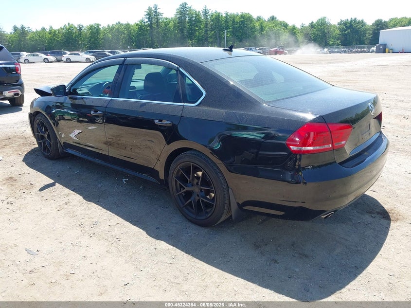 Vin: 1vwbt7a34fc018734, lot: 45822317, volkswagen passat 1.8t se 20153