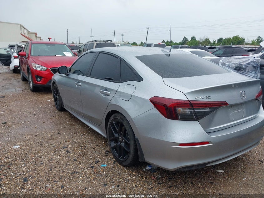 VIN 2HGFE2F59SH566345 2025 HONDA CIVIC SPORT