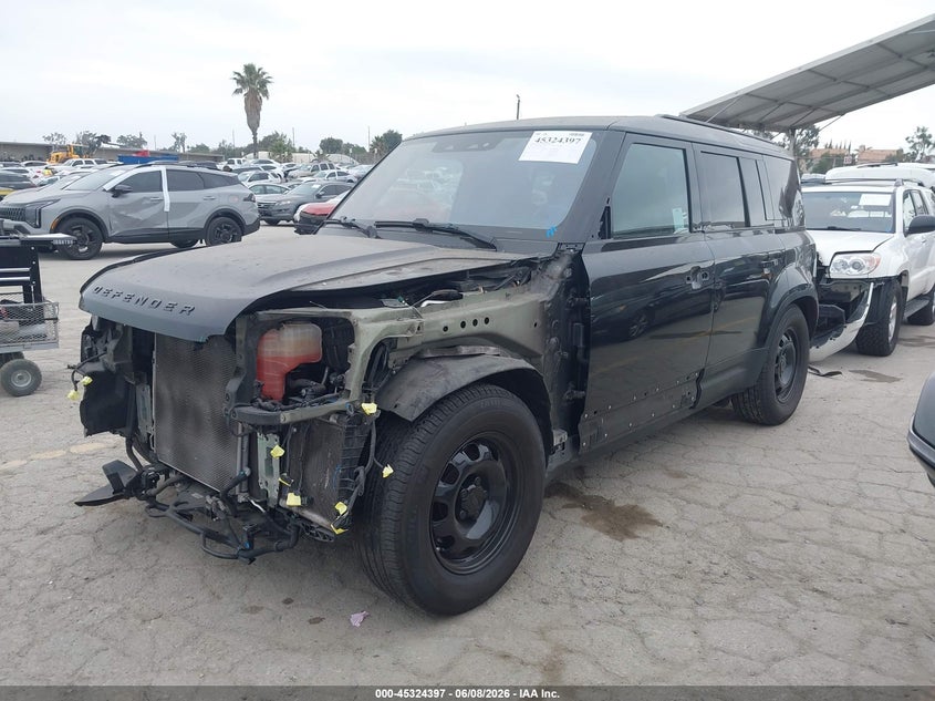 Vin: salekeex6l2018359, lot: 45822330, land rover defender 110 standard 20202