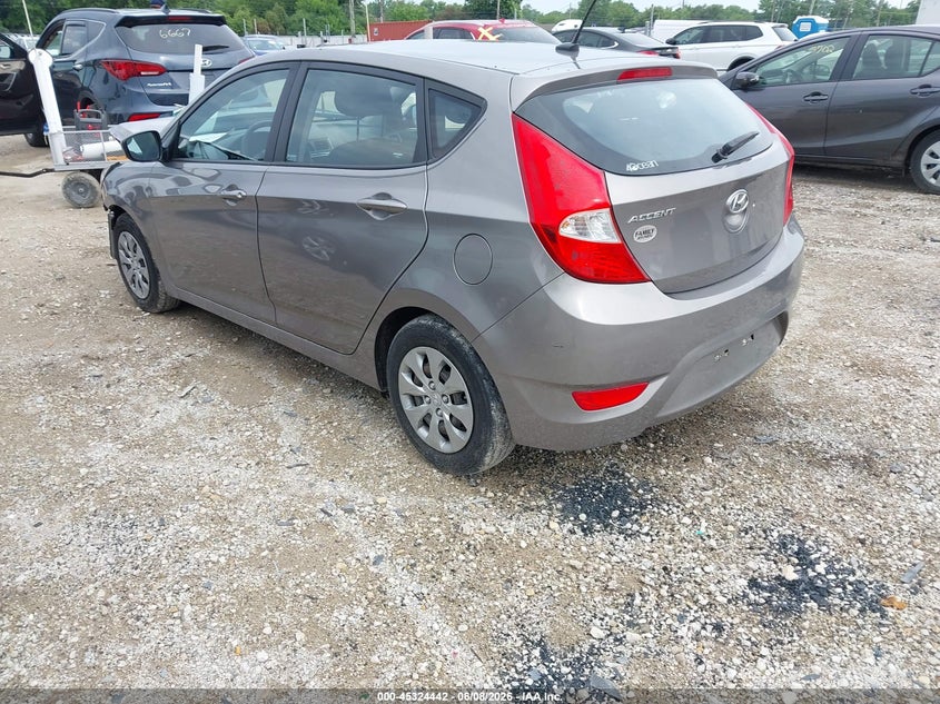 Vin: kmhct5ae2hu357661, lot: 45822375, hyundai accent se 20173