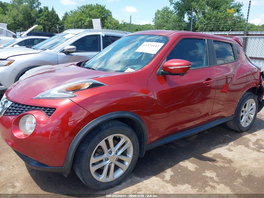2015 Nissan Juke Sv VIN: JN8AF5MR1FT510717 Lot: 45324443