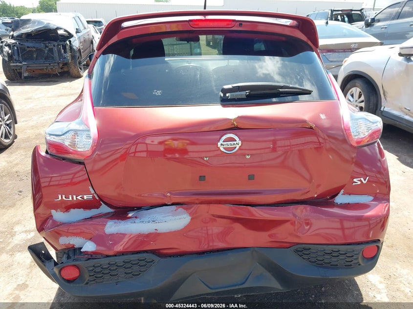 2015 Nissan Juke Sv VIN: JN8AF5MR1FT510717 Lot: 45324443
