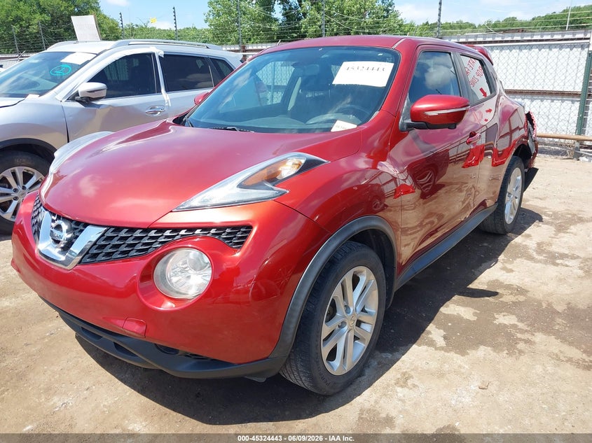 Vin: jn8af5mr1ft510717, lot: 45822376, nissan juke sv 20152