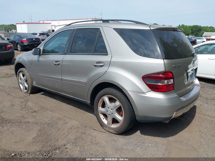 2007 MERCEDES-BENZ ML 500 auction photo 3