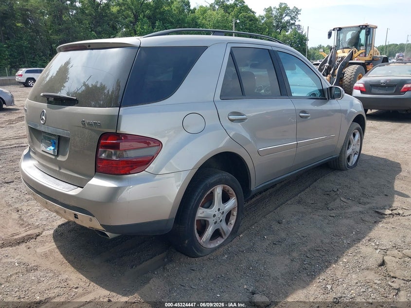 2007 MERCEDES-BENZ ML 500 auction photo 4