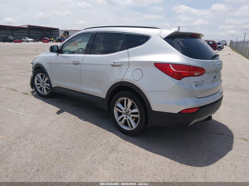 Vin: 5xyzwdla2fg292688, lot: 45822421, hyundai santa fe sport 2.0l turbo 20153