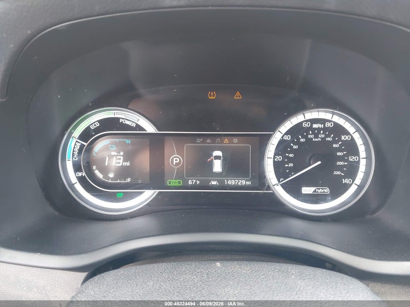 2017 Kia Niro Lx VIN: KNDCB3LC4H5084448 Lot: 45324494