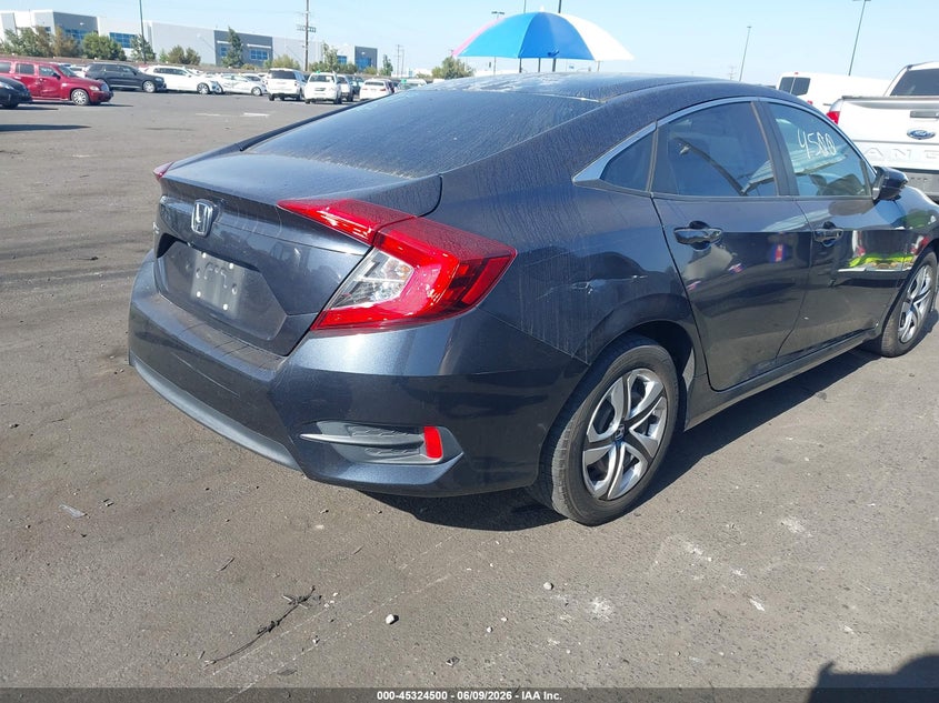 Vin: 2hgfc2f51hh558206, lot: 45822433, honda civic lx 20174