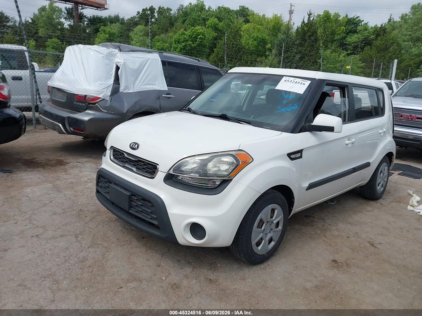 Vin: kndjt2a54d7570615, lot: 45822449, kia soul 20132