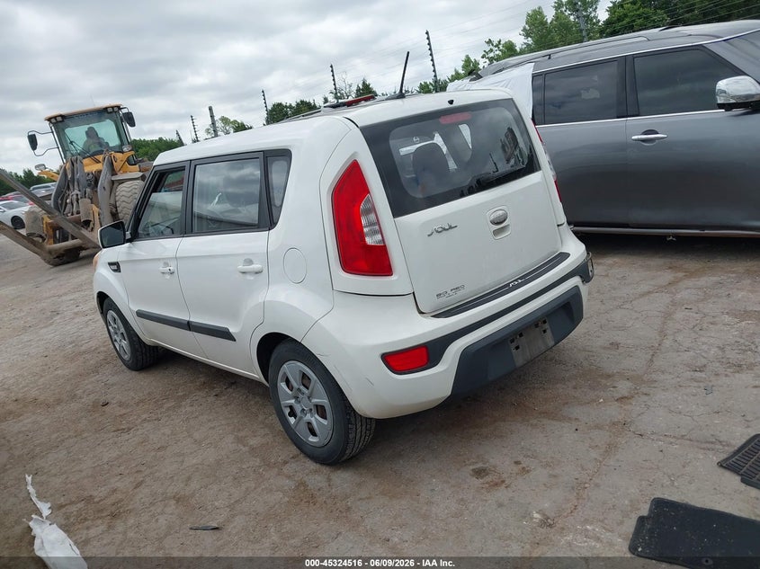 Vin: kndjt2a54d7570615, lot: 45822449, kia soul 20133