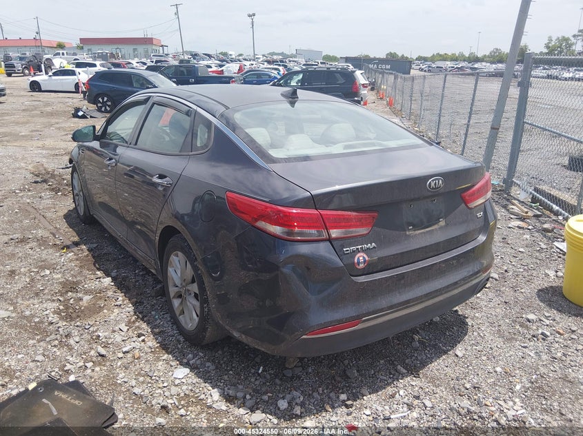 Vin: 5xxgu4l3xhg133763, lot: 45822483, kia optima ex 20173