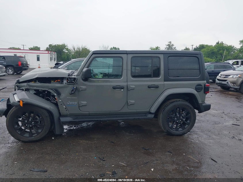 2023 Jeep Wrangler 4Xe Sahara 4X4 VIN: 1C4JJXP60PW605132 Lot: 45324594