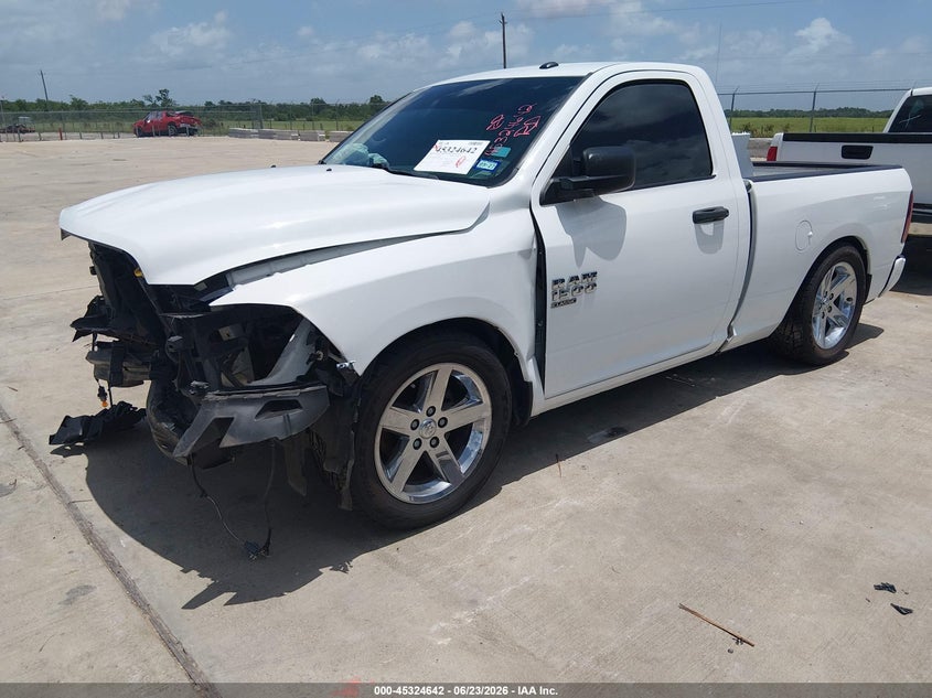 Vin: 3c6jr6ag6kg729988, lot: 45822575, ram 1500 classic express  4x2 6'4 box 20192