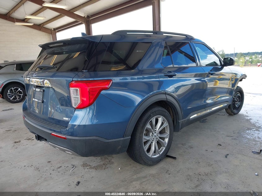 Vin: 1fmsk8dh7lga17919, lot: 45822579, ford explorer xlt 20204