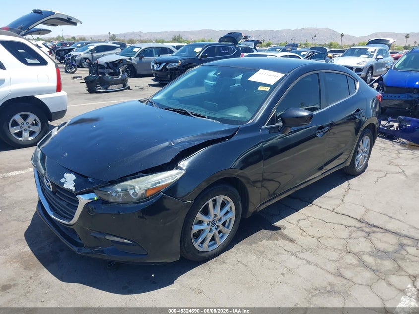Vin: 3mzbn1u74hm109526, lot: 45822623, mazda mazda3 sport 20172