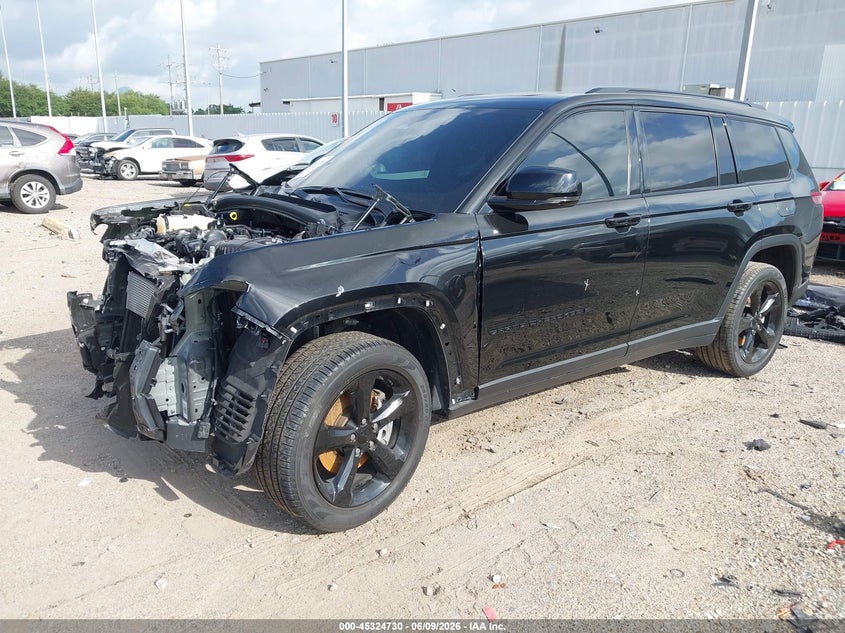 Vin: 1c4rjjbg4p8739744, lot: 45822663, jeep grand cherokee l limited 4x2 20232