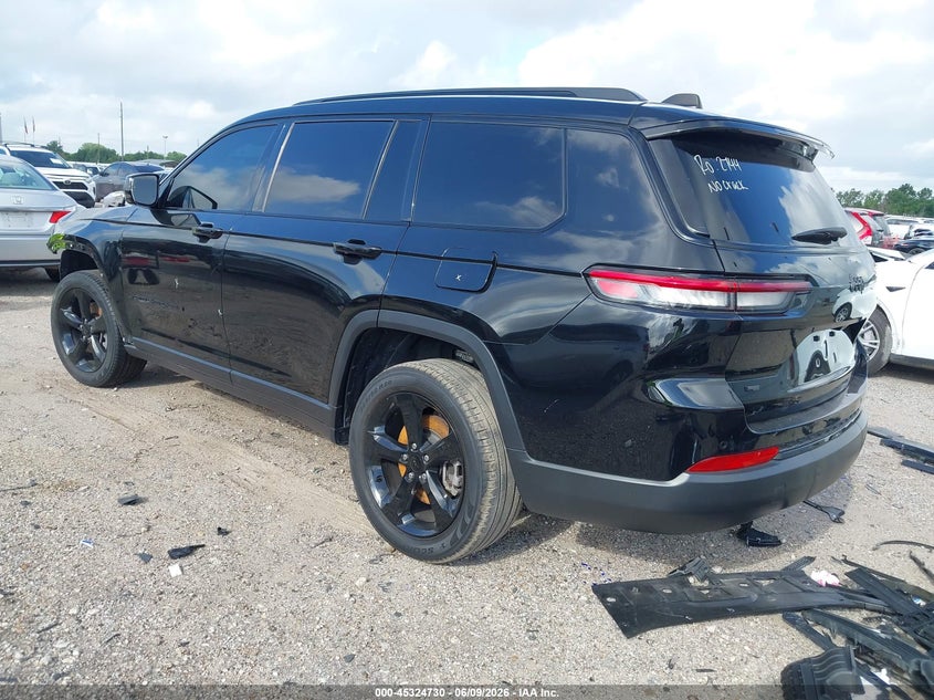 Vin: 1c4rjjbg4p8739744, lot: 45822663, jeep grand cherokee l limited 4x2 20233