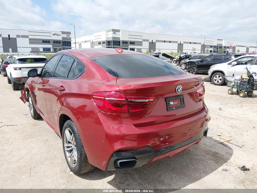 Vin: 5uxku2c50f0f94969, lot: 45822675, bmw x6 xdrive35i 20153