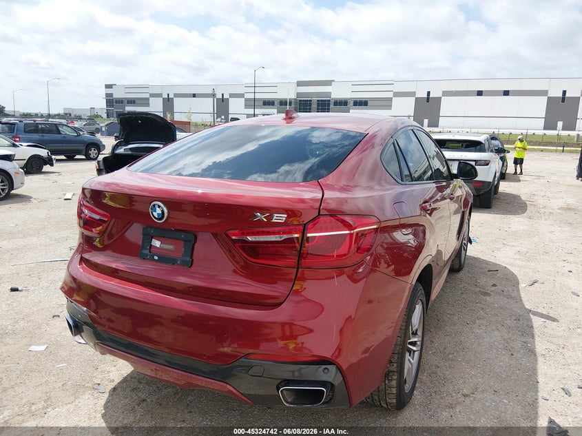 Vin: 5uxku2c50f0f94969, lot: 45822675, bmw x6 xdrive35i 20154
