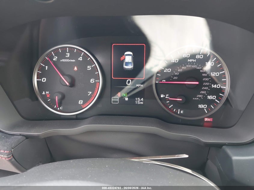 2026 SUBARU WRX SEDAN 2.4L H-4 DI, DOHC, VVT, TURBO, 271HP
