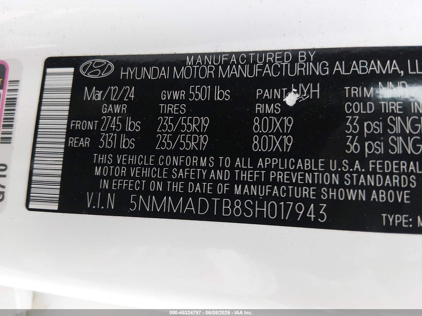 2025 GENESIS GV70 2.5L I-4 DI, DOHC, V(VIN: 5NMMADTB8SH017943