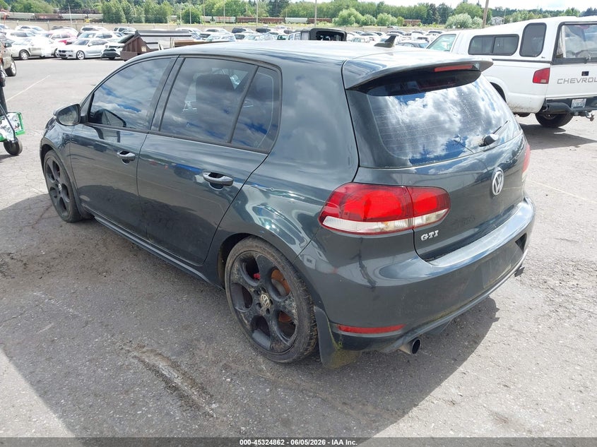 Vin: wvwhv7aj1bw154625, lot: 45822795, volkswagen gti 4-door autobahn 20113