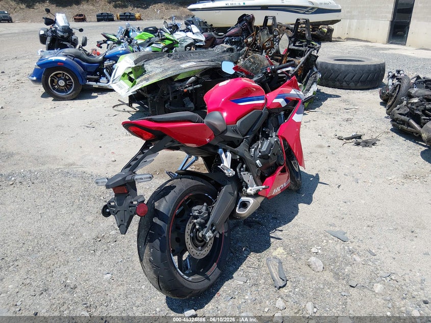 VIN MLHRH155XT5201161 2026 HONDA CBR650 R