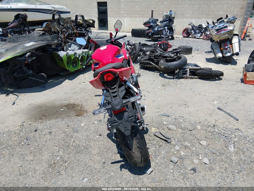 2026 Honda Cbr650 R VIN: MLHRH155XT5201161 Lot: 45324886
