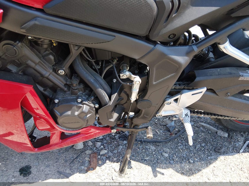 2026 Honda Cbr650 R VIN: MLHRH155XT5201161 Lot: 45324886