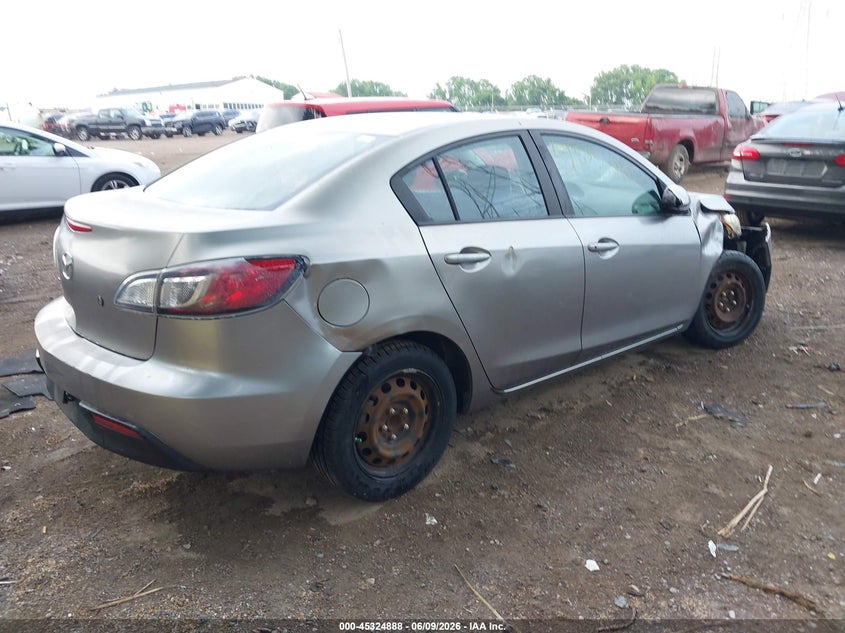 Vin: jm1bl1uf9b1369540, lot: 45822821, mazda mazda3 i sport 20114
