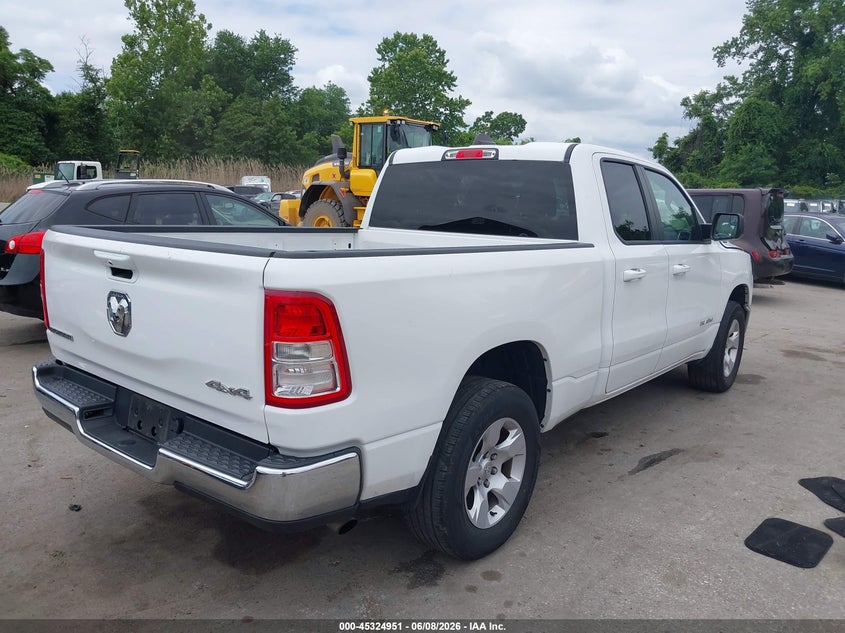 Vin: 1c6rrfbg8nn480266, lot: 45822884, ram 1500 big horn  4x4 6'4 box 20224