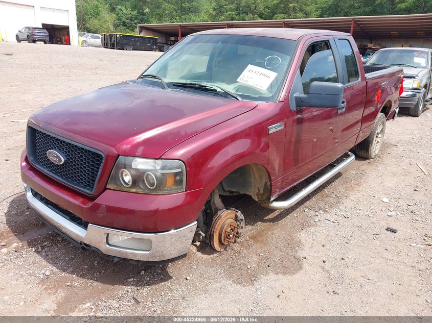 2005 Ford F-150, Right Rear, IAAI, VIN 1FTPX12545FB71475 — photo 2