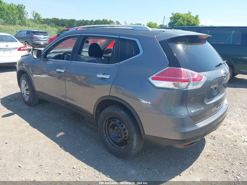 Vin: jn8at2mv6gw148601, lot: 45822915, nissan rogue s 20163