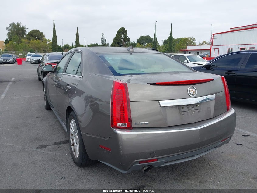 2012 Cadillac Cts 3.0 Cts Luxury brown Lot 111045324991 Vin 1G6DE5E51C0154356