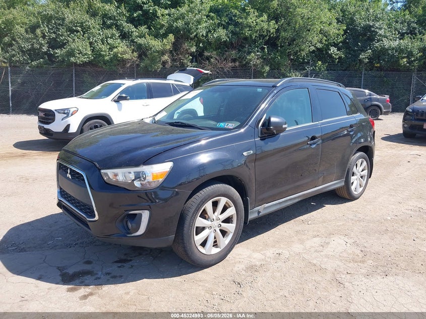 Vin: 4a4ar4aw5fe026375, lot: 45822926, mitsubishi outlander sport gt 20152