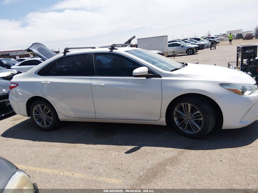 2015 TOYOTA CAMRY SEDAN 2.5L I-4 DOHC, VVT, 178HP