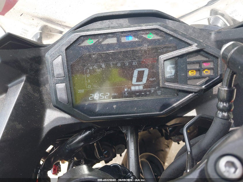 2025 KAWASAKI EX500 auction photo 7