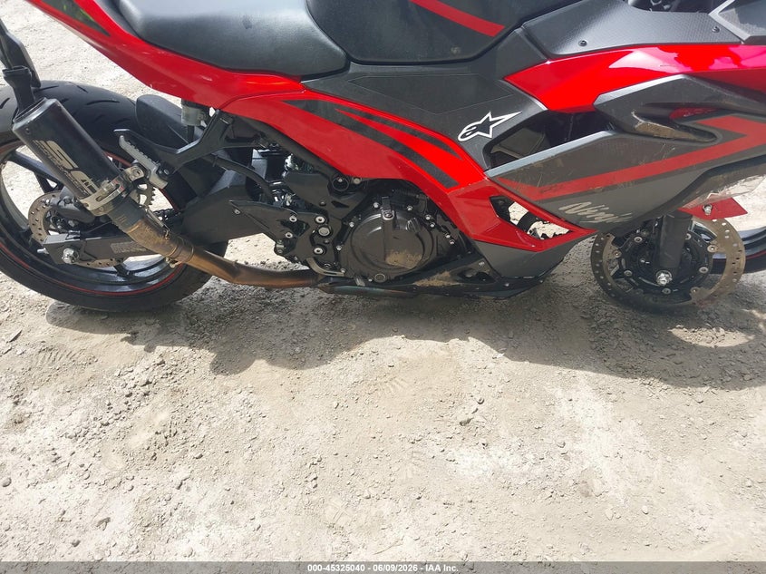 2025 KAWASAKI EX500 auction photo 8