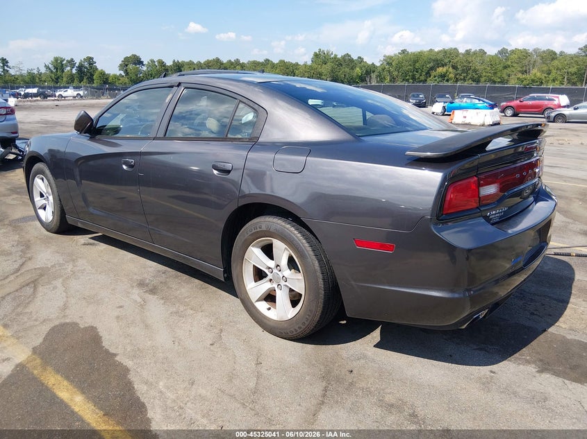 Vin: 2c3cdxbg3eh131645, lot: 45822974, dodge charger se 20143