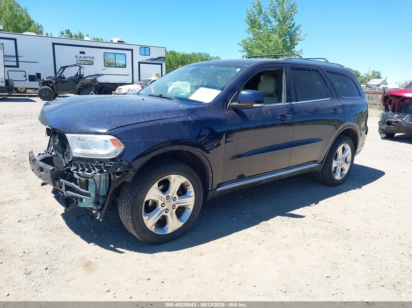 Vin: 1c4rdjdg1fc695492, lot: 45822976, dodge durango limited 20152