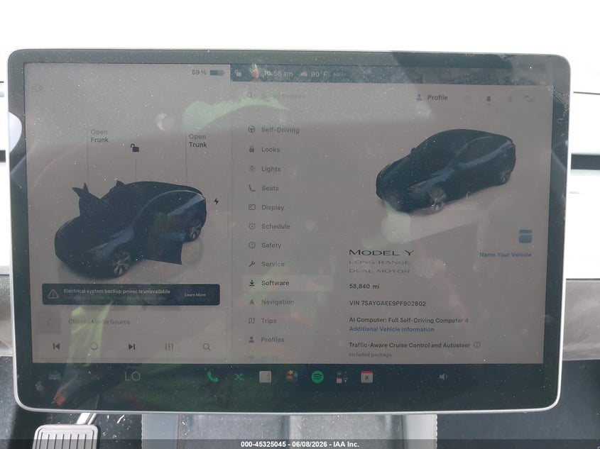 2023 TESLA MODEL Y SPORT UTILITY VEHICLE ELECTRIC