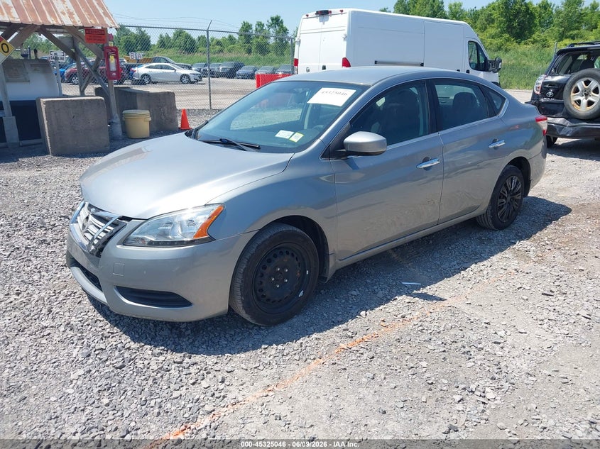Vin: 3n1ab7ap9ey337236, lot: 45822979, nissan sentra sv 20142