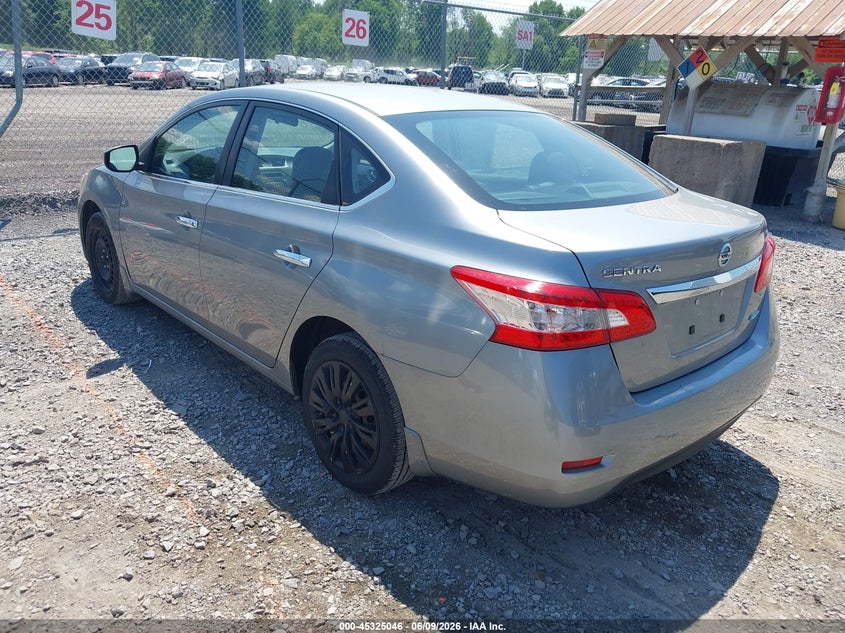 Vin: 3n1ab7ap9ey337236, lot: 45822979, nissan sentra sv 20143
