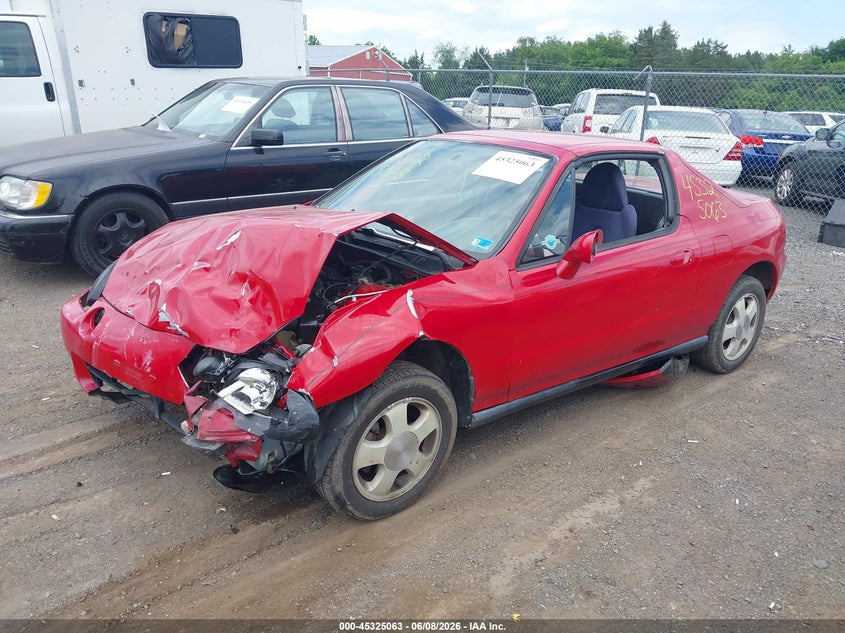 1993 Honda Civic Del Sol Si JHMEH6262PS019875 photo 1