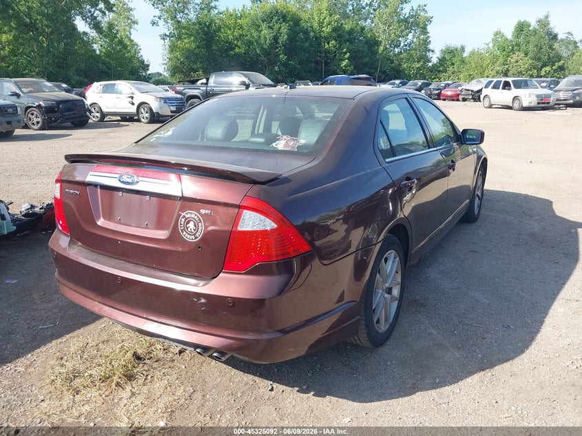 Vin: 3fahp0ja8cr142743, lot: 45823025, ford fusion sel 20124