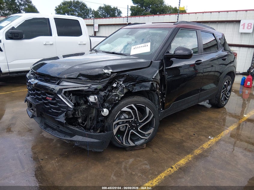 Vin: kl79mtsl1rb146605, lot: 45823037, chevrolet trailblazer fwd rs 20242