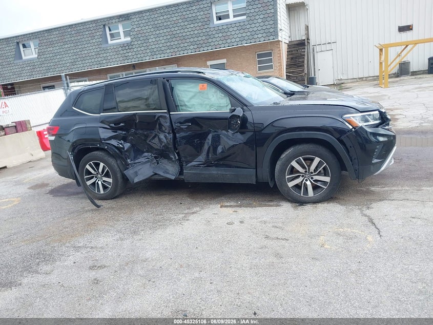 2021 Volkswagen Atlas 2.0T Se VIN: 1V2DP2CA2MC532205 Lot: 45325106